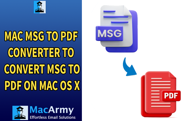how do i convert msg to pdf on mac os x