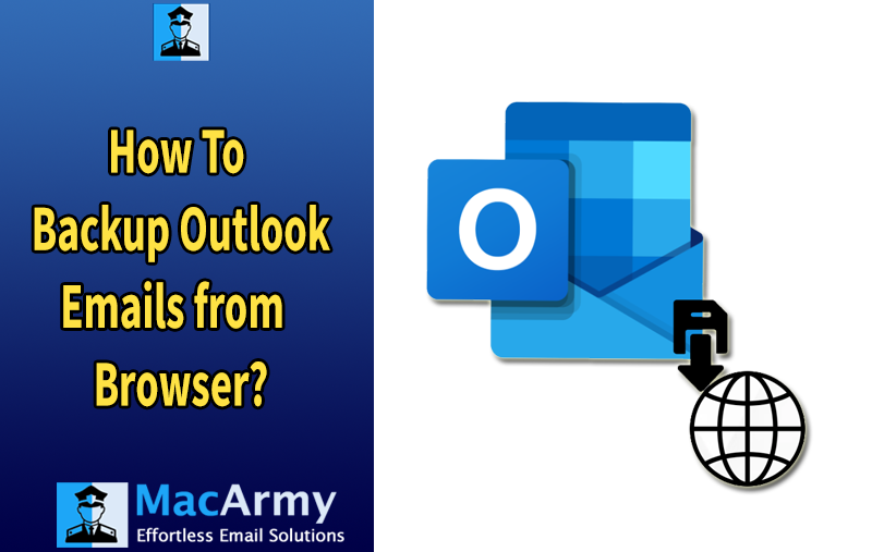 backup outlook emails from browser