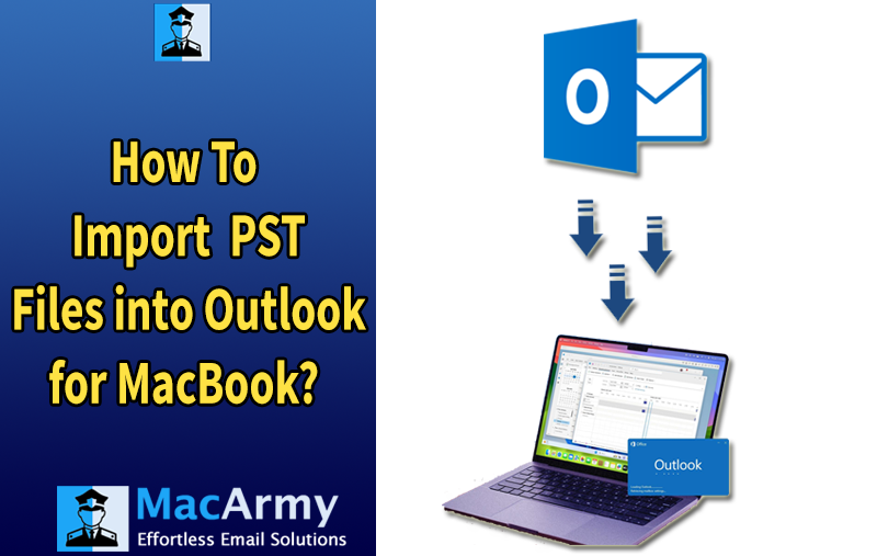 importing PST files into Outlook on MacBook