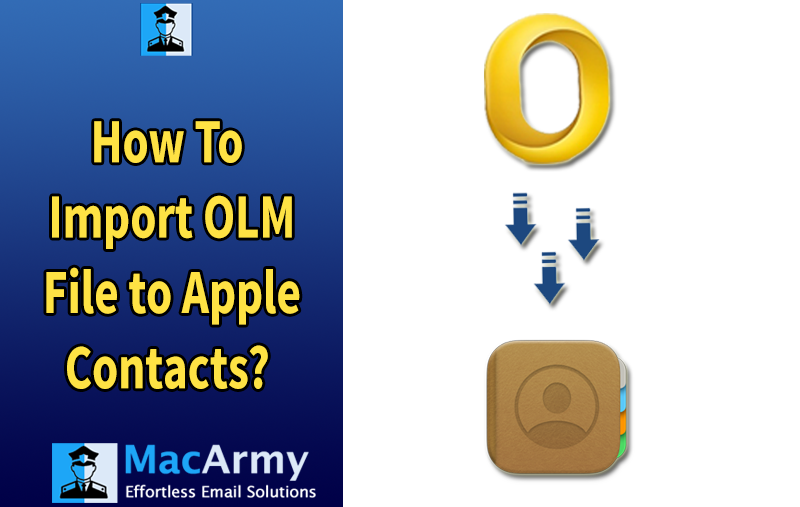 Export Outlook OLM contacts to iCloud