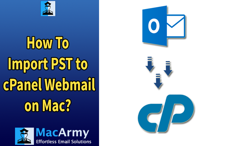 import pst to cpanel