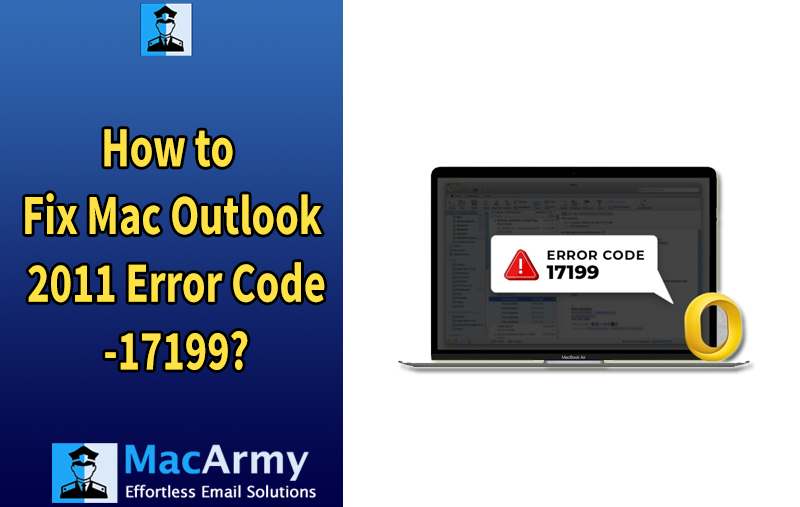 Outlook for Mac 2011 Error Code 17199