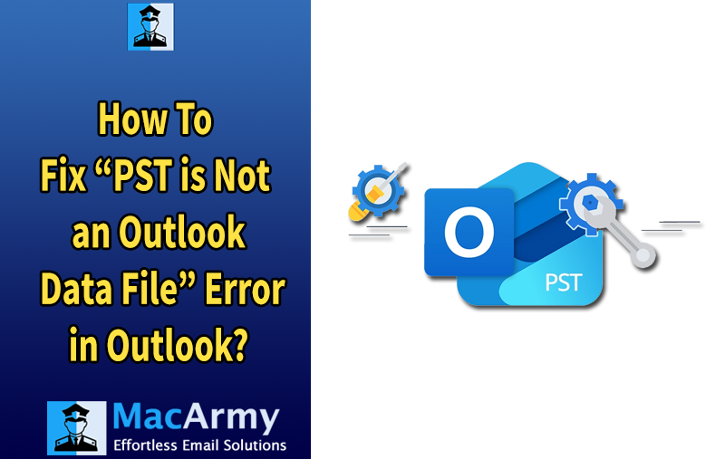 pst is not an outlook data file