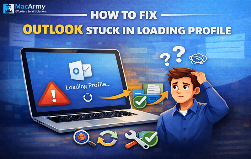 Outlook Stuck on Loading Profile