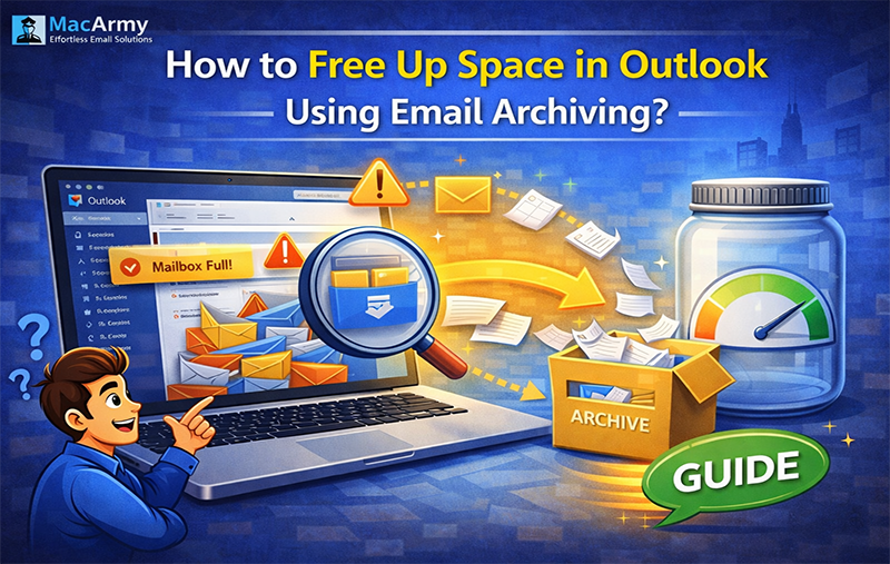 archiving emails in Outlook